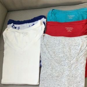 🛑 Last Chance 🛑 Bundle of 5 Merona Tee Shirts